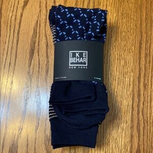 Ike Behar casual dress sock  pack of 4 socks shoe size 6.5-12
